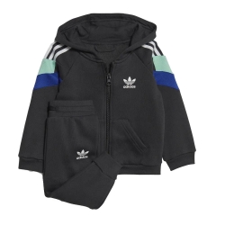 Ensemble survêtement Noir Garçon Adidas Hoodie Set