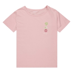 T-Shirt Rose Fille Roxy Day and night ERGZT04116