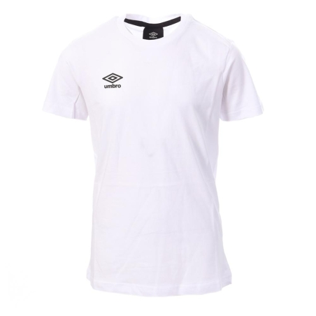 T-shirt Blanc Garçon Umbro Cot
