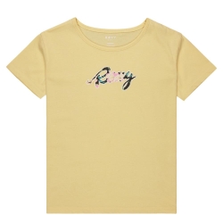 T-Shirt Jaune Fille Roxy Day and night