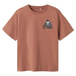 T-shirt Rouille Garçon Name it Tialfa