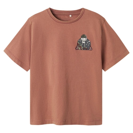 T-shirt Rouille Garçon Name it Tialfa