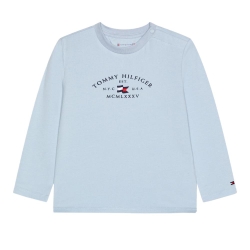 T-shirt Bleu Garçon Tommy Hilfiger Nautical