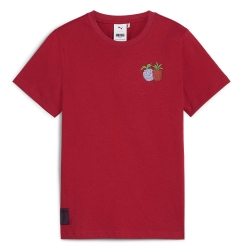 T-Shirt Rouge Garçon Puma X One Piece Graphic