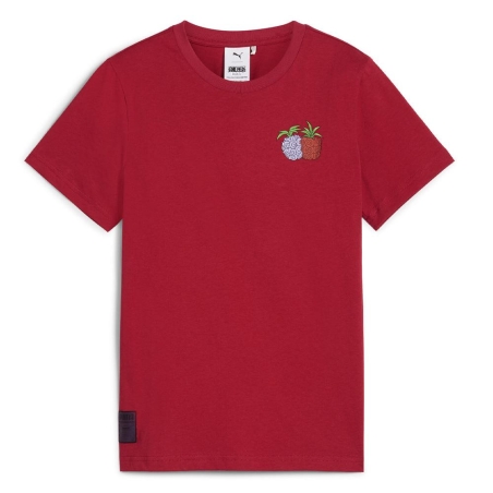 T-Shirt Rouge Garçon Puma X One Piece Graphic