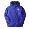 Manteau Bleu Garçon The North Face Teen Snowquest