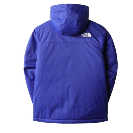 Manteau Bleu Garçon The North Face Teen Snowquest