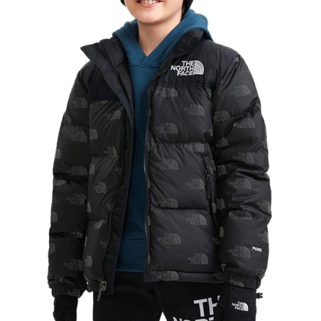 Doudoune Noir Garçon The North Face Nuptse