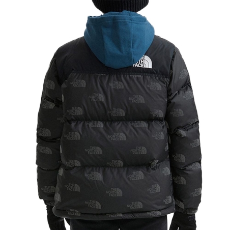 Doudoune Noir Garçon The North Face Nuptse