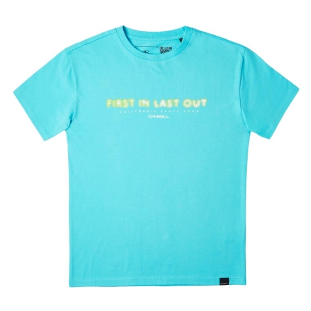 T-shirt Bleu Garçon O'Neill Neon