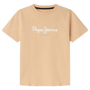T-shirt Orange Garçon Pepe Jeans New Art
