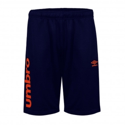 Short Marine/Rouge Garçon Umbro Leis