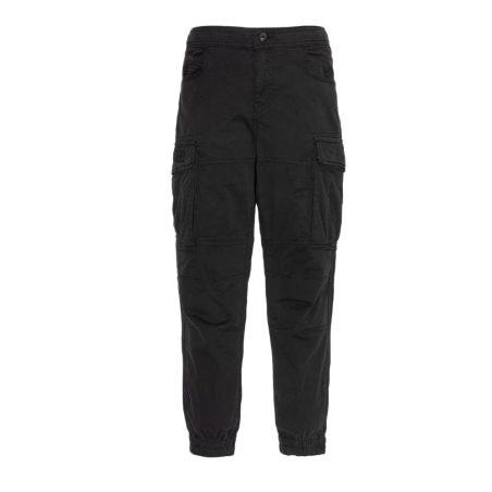 Pantalon Cargo Noir Garçon Schott Combat