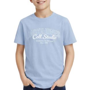 T-Shirt Bleu Garçon Jack & Jones Koto