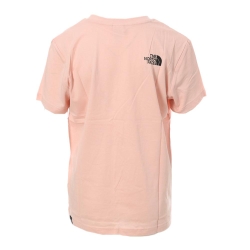 T-shirt Rose Garçon The North Face Split Box