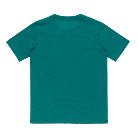 T-Shirt Bleu Canard Garçon Quiksilver Comp Logo