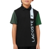 Polo Marine/Vert Garçon Lacoste Ultra Dry Pique Tennis