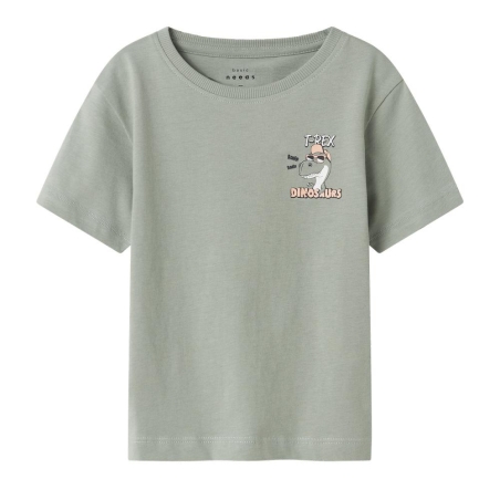 T-Shirt Vert Garçon Name it Vagnos
