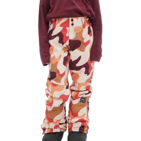 Pantalon de Ski Imprimé Blanc/Rouge Fille O'Neill Star Printed