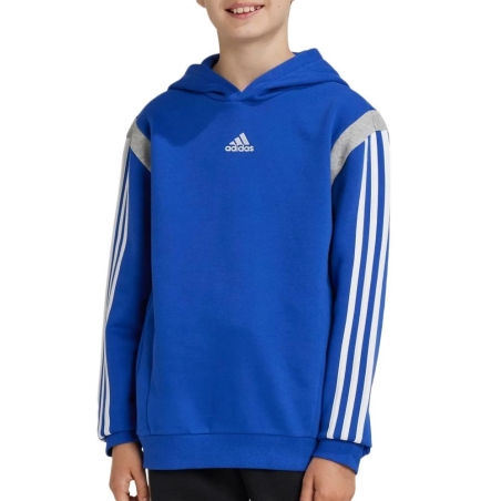 Sweat Bleu Garçon Adidas Colorblock