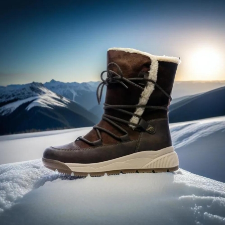 Boots Après-Ski Femme Marron Relife Jobasky