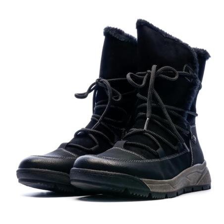 Bottes Après-Ski Noire Femme Relife Jobasky