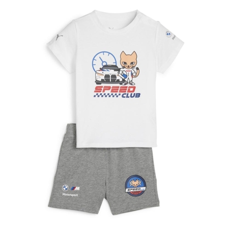 Ensemble Gris/Blanc Garçon Puma Toddler