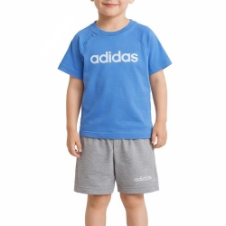 Ensemble Gris/Bleu Garçon Adidas Sum