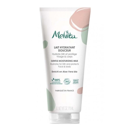 Lait hydratant visage et corps Bio Melvita 175ml