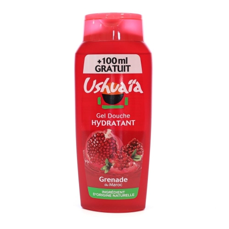 Gel Douche Ushuaia Hydratant 300+100 ml Grenade DCHPULGREN
