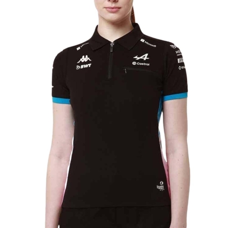 Maillot Blanc/Bleu Femme Kappa Adraw Alpine F1