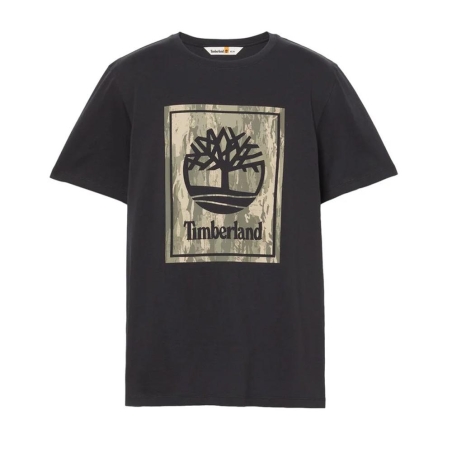 T-Shirt Noir Ado Timberland T60085