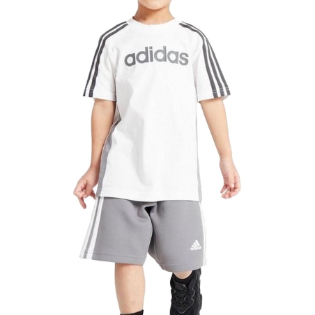 Ensemble Blanc/Gris Garçon Adidas IS6332