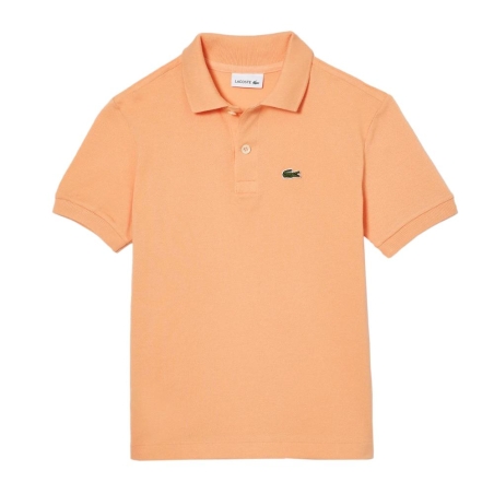 Polo Orange Clair Garçon Lacoste PJ2909