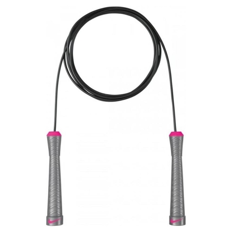 Corde à Sauté Grise/Rose Femme Nike Fundamental