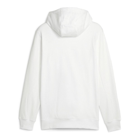 Sweat Blanc à capuche Homme Puma Bmw