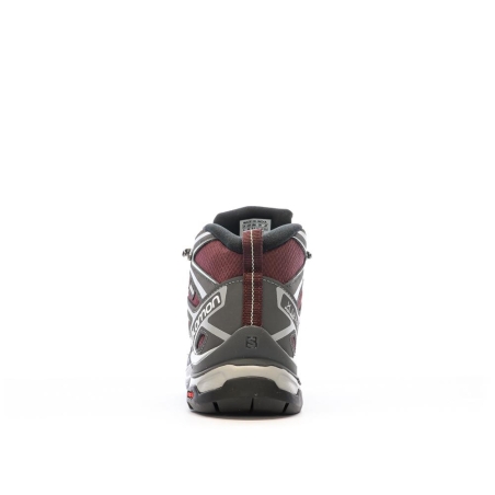 Chaussures de Randonnée Gris/Bordeaux Femme Salomon X Ultra Pi