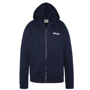 Sweat à capuche Marine Garçon Schott SAM