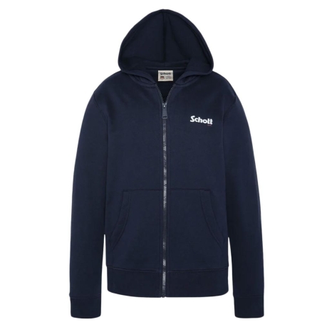 Sweat à capuche Marine Garçon Schott SAM