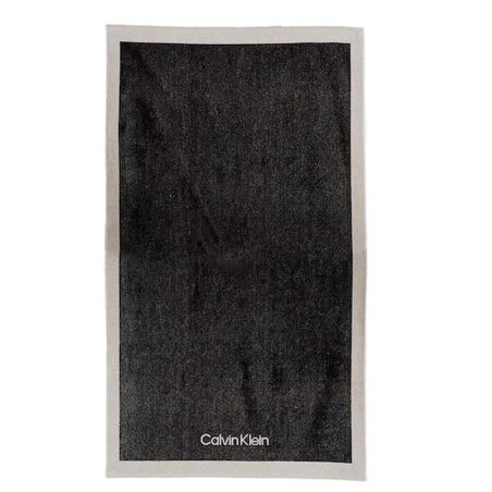 Serviette Noir Homme/Femme Calvin Klein Jeans Towel