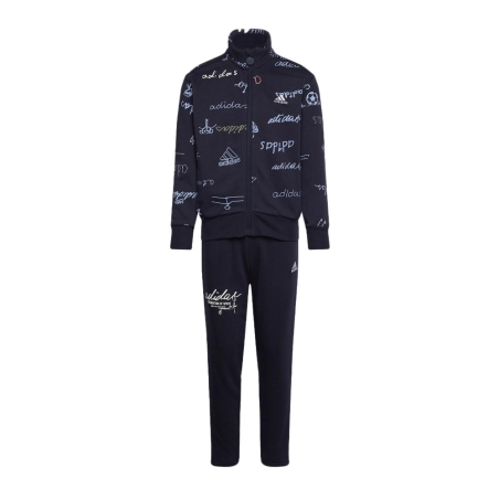 Survêtement Marine/Bleu Garçon Adidas Bluv
