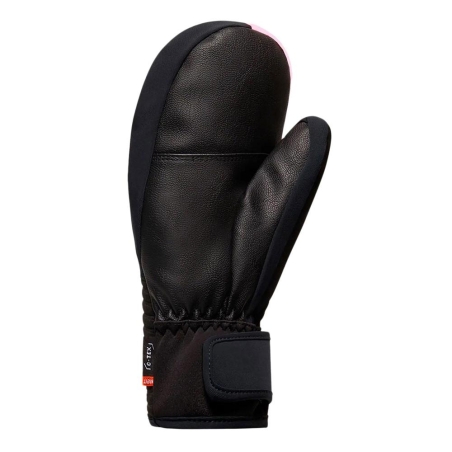 Moufles de Ski Noir/Rose Femme Cairn Elena In Powder Pink