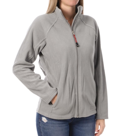 Polaire Zippé Gris Femme Impérial Classic POLA