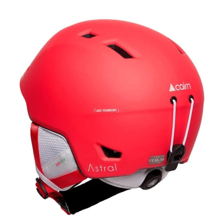 Casque de Ski Rouge Homme/Femme Cairn Astral