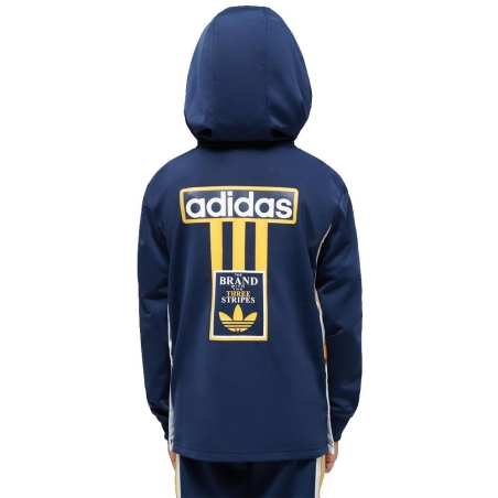 Sweat Zippé Marine Garçon Adidas Hoodie