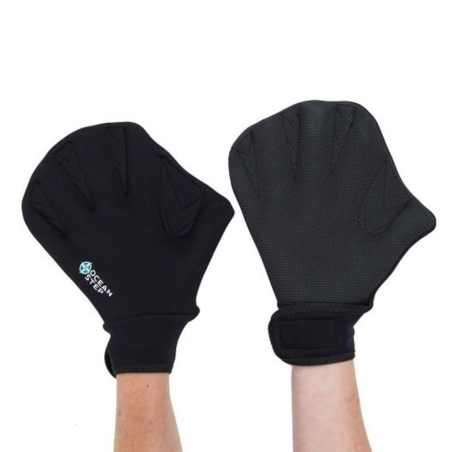 Gants Palmes Noires Mixte Ocean Step CSK8104