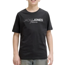 T-Shirt Noir Garçon Jack & Jones Blaneo