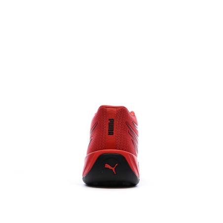 Chaussures de Baskets Rouges/Noires Homme Puma Court Pro