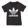 T-Shirt Noir Garçon Adidas Trefoil