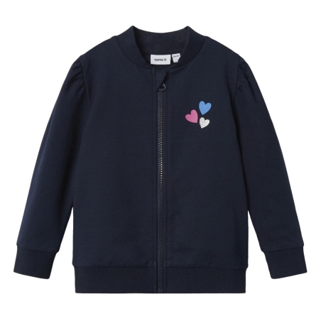 Sweat Zippé Marine Garçon Name it Fladine